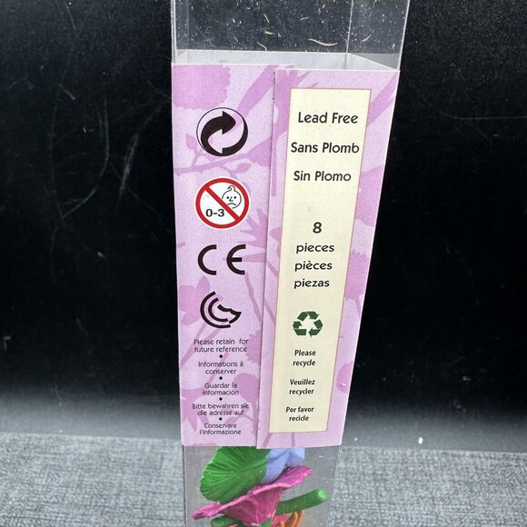 Flowers Toob Mini Figures Safari Ltd Ages 3+ 682904 2013 8 Pieces - Picture 9 of 11